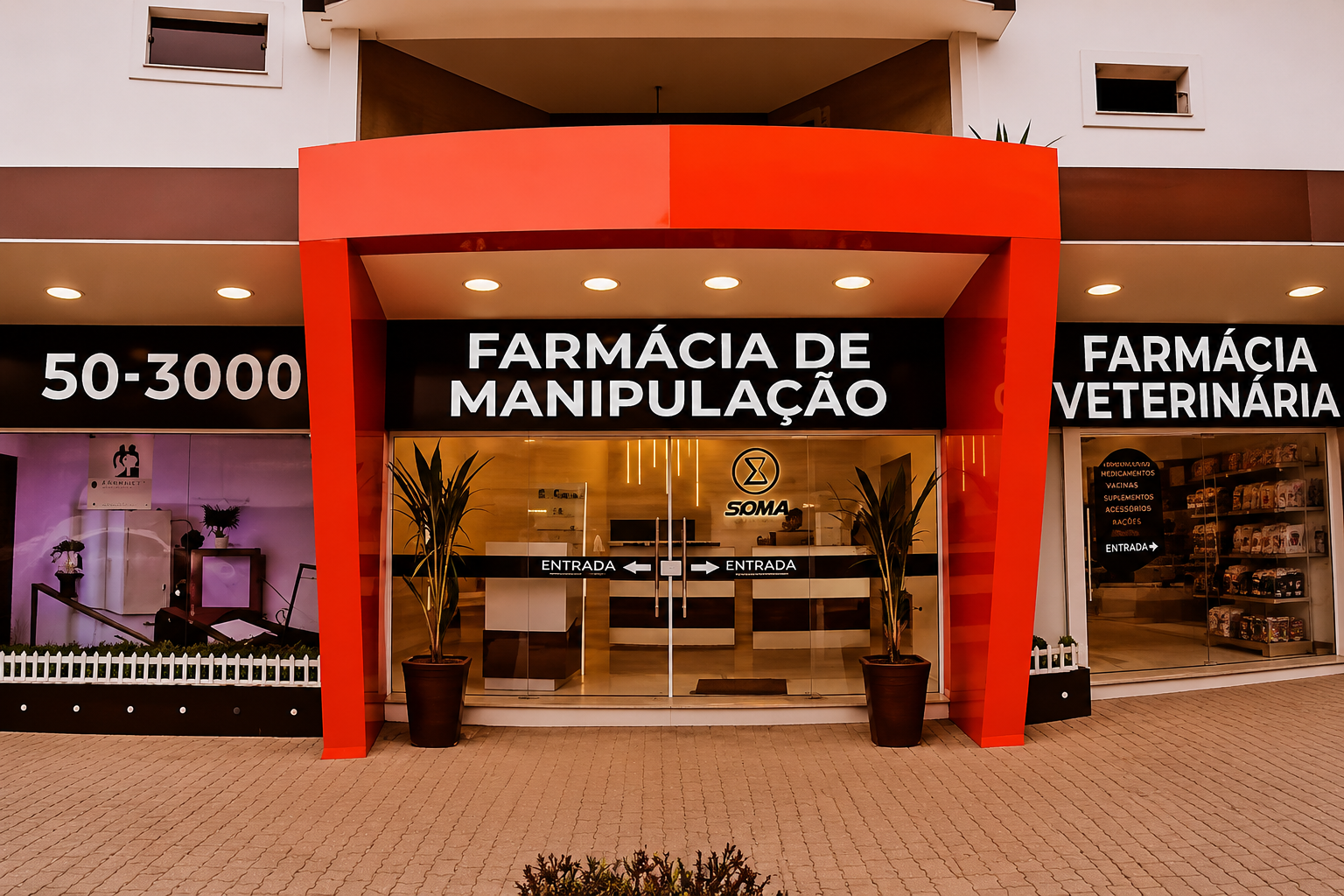 Fachada Sigma Farmácia de Manipulação